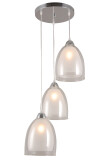 3044-203 Подвес Dolce P3 хром Е27*3 60W | Б0044408 | Rivoli - артикул Б0044408