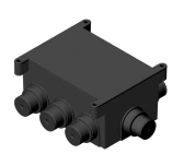 Коробка распределительная 118х76х60мм IP44 для монолитных стен - артикул КР1301