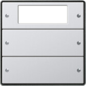 Сенсорная клавиша для информационной шины KNX, цвет алюминий Gira Instabus | 2142211 | GIRA - артикул 2142211