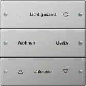 Сенсорная клавиша для информационной шины KNX, пластик Gira | 2133602 | GIRA - артикул 2133602