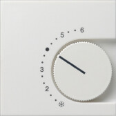 Регулятор температуры пола центральная плата (накладка) С/У 10А 10-60°C IP20 Gira | 149627 | GIRA - GIRA, артикул 149627