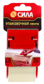 Упаковочная лента 48 мм*20 м*50 мкр с диспенсером (прозрачная) | C0044581 | СИЛА - артикул C0044581