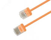 Патч-корд U/UTP, категория 6 (100% Fluke Component Tested), 32AWG, LSZH, 1 м, оранжевый PC-LPU-UTP-RJ45-RJ45-C6-1M-LSZH-OR - артикул PC-LPU-UTP-RJ45-RJ45-C6-1M-LSZH-OR