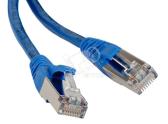 Патч-корд F/UTP экранированный категория 6 LSZH синий (1.5м) (230351) - артикул 230351