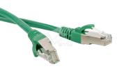 Патч-корд F/UTP экранированный категория 6 LSZH зеленый (5м) (230373) - артикул 230373