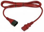 Кабель питания монитор-компьютер IEC 320 C13 -IEC 320 C14PWC-IEC13-IEC14-5.0-RD (PWC-IEC13-IEC14-5.0-RD) - артикул PWC-IEC13-IEC14-5.0-RD