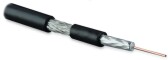 Кабель коаксиальный RG-59, 75 Ом, жила - 20 AWG, для внешней прокладки (+60 C - -40 C), общий диаметр 6.1мм, PE - артикул 254851