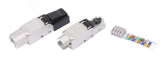 Разъем полевой оконцовки PLUD-8P8C-S-C6A-SH  RJ-45 (8P8C) под витую пару кат.6А (PLUD-8P8C-S-C6A-SH) - артикул PLUD-8P8C-S-C6A-SH