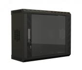 "Шкаф TWS-0925-GP-RAL9004 настенный 19-дюймовый (19"") 9U480х600х250стекл дверь" (TWS-0925-GP-RAL9004) - артикул TWS-0925-GP-RAL9004