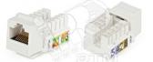 Вставка Keystone Jack RJ-45(8P8C) категория 5e Dual IDC(110&Krone type) серая - артикул 47666
