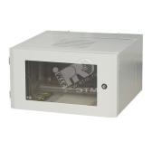 Шкаф настенный 19 дюймовый SW 10U 515x600х540 трехсекционный серый (собранный) (10915) - артикул 10915