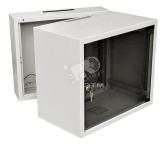 Шкаф настенный 19 дюймовый SD2 15U 737x600х500 серый (собранный) (WZ-3505-01-M4-011) - артикул WZ-3505-01-M4-011
