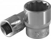 Головка торцевая 12-гранная 1/2''DR, 21 мм - артикул 047415
