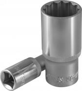 Головка торцевая глубокая 12-гранная 1/2''DR, 27 мм - артикул 049074