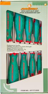 Набор отверток стержневых TORX® ANTI-SLIP GRIP, 9 предметов - артикул 048716