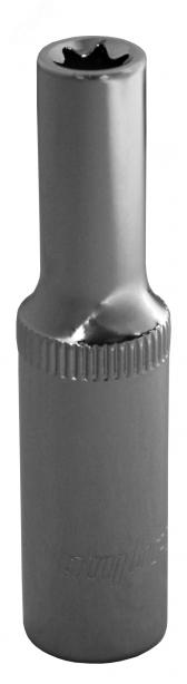 Головка торцевая глубокая 1/4''DR, внешний TORX®, E8 - артикул 055685