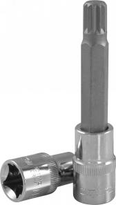 Насадка торцевая 1/2''DR с вставкой-битой SPLINE, M10, 100 мм - артикул 055745
