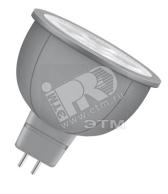 Лампа светодиодная LED 6.5Вт 12В GU5.3 SMR16 35° тепло-белый Osram (217065) - артикул 217065