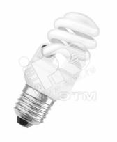 Лампа энергосберегающая КЛЛ 12/840 E27 D41х102 миниспираль Osram (916135) - артикул 916135