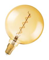 Лампа светодиодная LED 5W E27 Vintage 1906 CL GLOBE200,филамент,GOLD,теплый Osram (4058075092013) - артикул 4058075092013