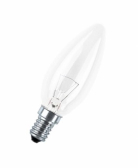 Лампа накаливания ЛОН 60Вт Е14 220В CLASSIC B CL свеча | 4008321665942| Osram - артикул 4008321665942