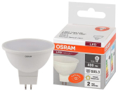 Лампа светодиодная LED Value MR16 5W/830 230V GU5.3 10X1 | 4058075582330 | OSRAM - артикул 4058075582330