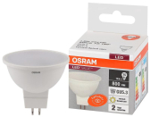 Лампа светодиодная LED 10 Вт GU5.3 3000К 800Лм сп т 220 В OSRAM(замена 75 Вт) - Osram, артикул 4058075582873