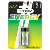 Батарейка щелочная (алкалиновая) LR03-2BL ECO (20/480/15840) (AAA) | Б0017043 | ТРОФИ - артикул Б0017043
