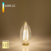 Dimmable BL134 5W 4200K E14 (C35 прозрачный) лампа диммируемая светодиодная филаментная | a045174 | Elektrostandard - артикул a045174
