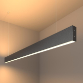 Линейный LED подвесной двусторонний светильник 128см 50W 3000K черная шагрень (101-200-40-128) | a042945 | Elektrostandard - артикул a042945