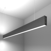 Линейный LED подвесной двусторонний светильник 128см 50W 6500K черная шагрень (101-200-40-128) | a042947 | Elektrostandard - артикул a042947