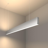 Линейный LED подвесной двусторонний светильник 103см 40W 4200K матовое серебро (101-200-40-103) | a041521 | Elektrostandard - артикул a041521