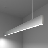 Линейный LED подвесной односторонний светильник 128см 25W 6500K матовое серебро (101-200-30-128) | a041497 | Elektrostandard - артикул a041497