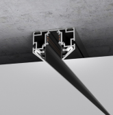 Slim Magnetic Шинопровод в натяжной потолок с декоративными вставками (черный) (2м) 85204/00 |a067412 |Elektrostandard - артикул a067412
