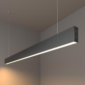 Линейный LED подвесной односторонний светильник 128см 25W 3000K черная шагрень (101-200-30-128) | a042951 | Elektrostandard - артикул a042951