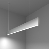 Линейный LED подвесной односторонний светильник 103см 20W 6500K матовое серебро (101-200-30-103) | a041525 | Elektrostandard - артикул a041525