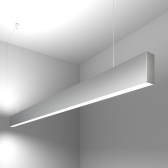 Линейный LED подвесной двусторонний светильник 128см 50W 6500K матовое серебро (101-200-40-128) | a041494 | Elektrostandard - артикул a041494