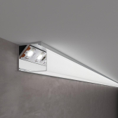 LL-2-ALP009 Квадратный угловой алюминиевый профиль для LED ленты (под ленту до 10mm) | a041814 | Elektrostandard - Elektrostandard, артикул a041814