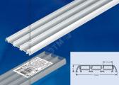 UFE-A08 SILVER 200 POLYBAG Накладной профиль для светодиодной ленты, анодированный алюминий. Длина 200 см. ТМ Uniel (UFEA08SILVER200POLYBAG) - артикул UFEA08SILVER200POLYBAG