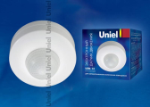 Датчик движения USN-13-360R-1200W-3LUX-12M-0,6-1,5м/s-WH - UNIEL, артикул 06565
