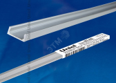 Профиль накладной алюминиевый 2м для LED ленты UFE-A02 SILVER 200 POLYBAG - артикул UL-00000596