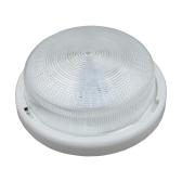 ULO-K05A 6W/6000K/R24 IP44 WHITE/GLASS Светильник светодиодный накладной. Дневной белый свет (6000K). 600Лм. Диаметр 240мм. Корпус белый. ТМ Uniel. (ULO-K05A 6W/6000K/R24 IP44 WHITE/GLASS) - артикул UL-00005242