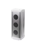 Корпус BXM47-A3/22, три отверстия Ø 22мм, с сальником, IP65  (ЭТ) |  ET020068  | Электротехник - артикул ET020068