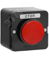ПКЕ 212-1 У3, 10А, 660В, 1 элемент, красный гриб, накладной, IP40, пост управления  (ЭТ) (ET519064) - артикул ET519064