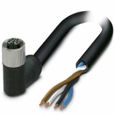 Силовой кабель SAC-4P- 5,0-PUR/M12FRL | 1425079 | Phoenix Contact - артикул 1425079