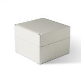 Корпус термопластиковый Cubo S 175 x 175 x 125 мм, 75 мм основание, глухая стенка, серая крышка, ABS, IP 66/67 (SABP181813HG) - артикул SABP181813HG