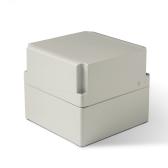 Корпус термопластиковый Cubo S 175 x 175 x 150 мм, 75 мм основание, глухая стенка, серая крышка, ABS, IP 66/67 (SABP181815HG) - артикул SABP181815HG
