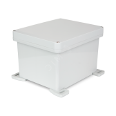 Корпус PolyBox 276 х 225 х 185 мм, 4 винта, серая крышка, PC, IP66 / IP68 / IP69 - артикул UPCG100806