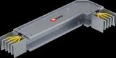 Угловая горизонтальная секция c нестандартным плечом 4000 А IP55 AL 3L+N+PE(КОРПУС) - артикул HPA40EH45S