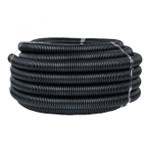 Труба гофрированная FRHF с зондом d40мм (25м.)черная Plast PROxima - артикул FRHF-40